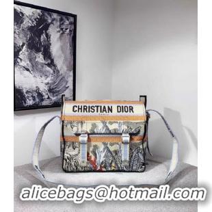 Imitation Charming MESSENGER TAS DIOR OBLIQUE DIORCAMP M1291VRIS grey