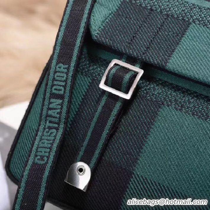 Top Quality MESSENGER TAS DIOR OBLIQUE DIORCAMP M1291VRIS-2 Blackish green