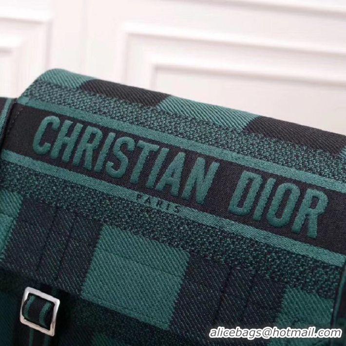 Top Quality MESSENGER TAS DIOR OBLIQUE DIORCAMP M1291VRIS-2 Blackish green