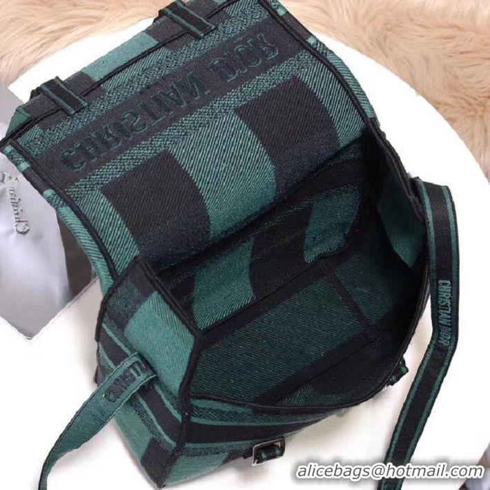 Top Quality MESSENGER TAS DIOR OBLIQUE DIORCAMP M1291VRIS-2 Blackish green