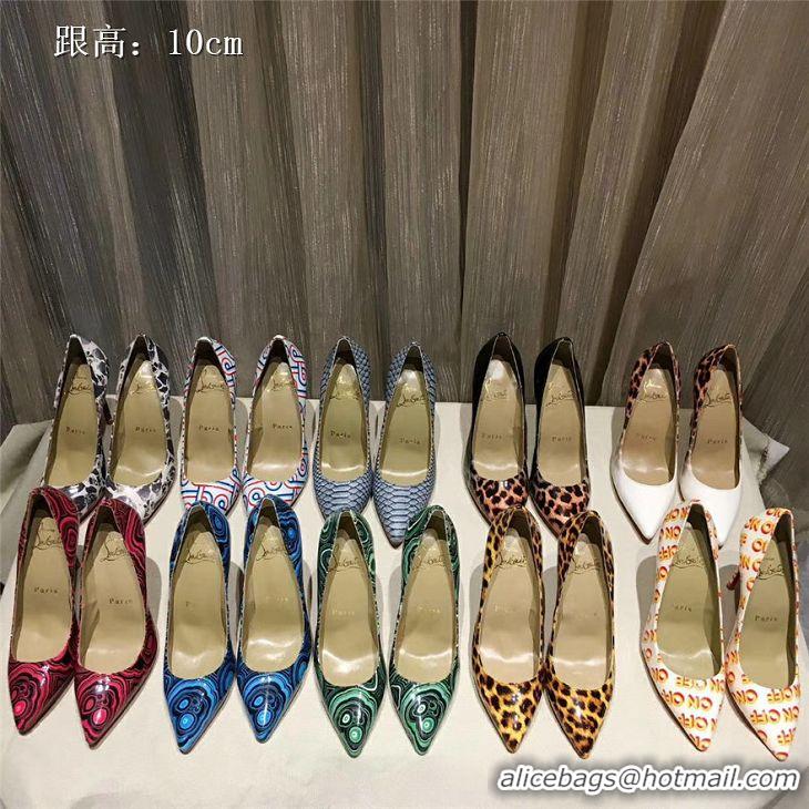 Shop Duplicate Christian Louboutin CL High-heeled Shoes For Women #629492