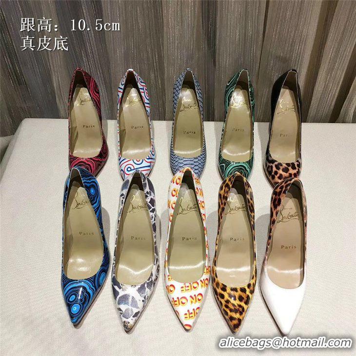 Promotional Christian Louboutin CL High-heeled Shoes For Women #631659