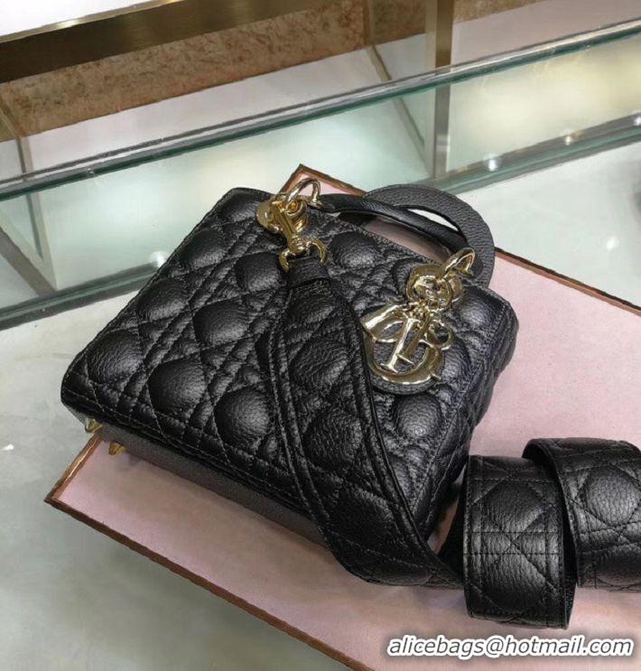 Reasonable Price MINI LADY DIOR CALFSKIN BAG M0574 black