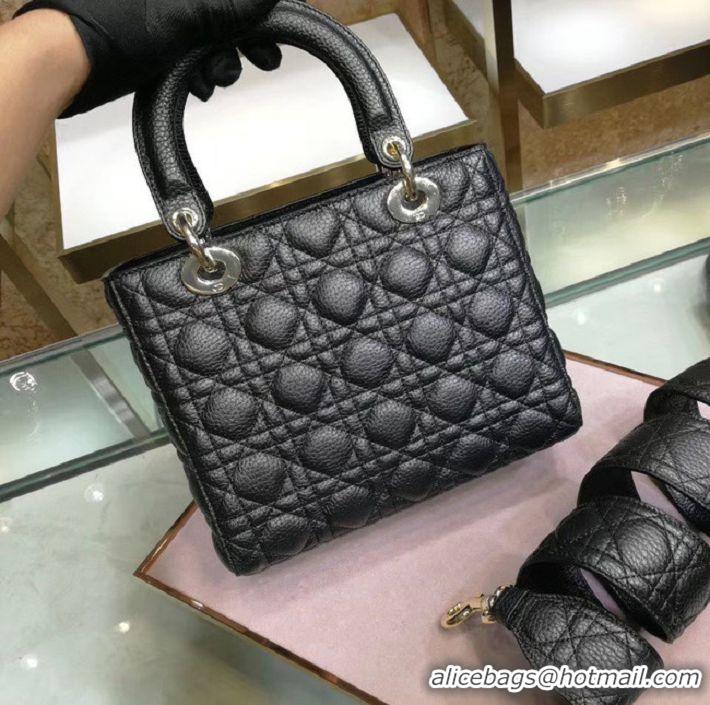 Top Quality Dior LADY DIOR CALFSKIN BAG M0575 black