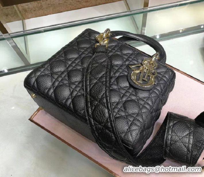 Top Quality Dior LADY DIOR CALFSKIN BAG M0575 black