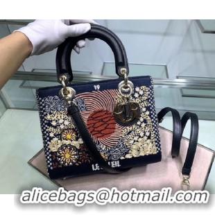 Grade QualityLADY DIOR embroidered cattle leather M0565-2