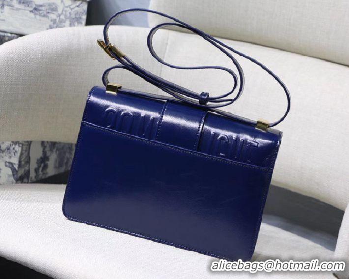 Traditional Discount Dior 30 MONTAIGNE CALFSKIN BAG M9203 dark blue