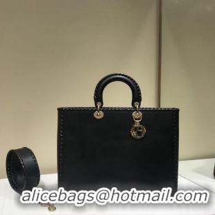 Fashion Ladies Dior SOFT CALFSKIN BAG C9255 black