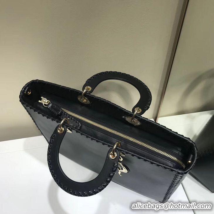 Fashion Ladies Dior SOFT CALFSKIN BAG C9255 black