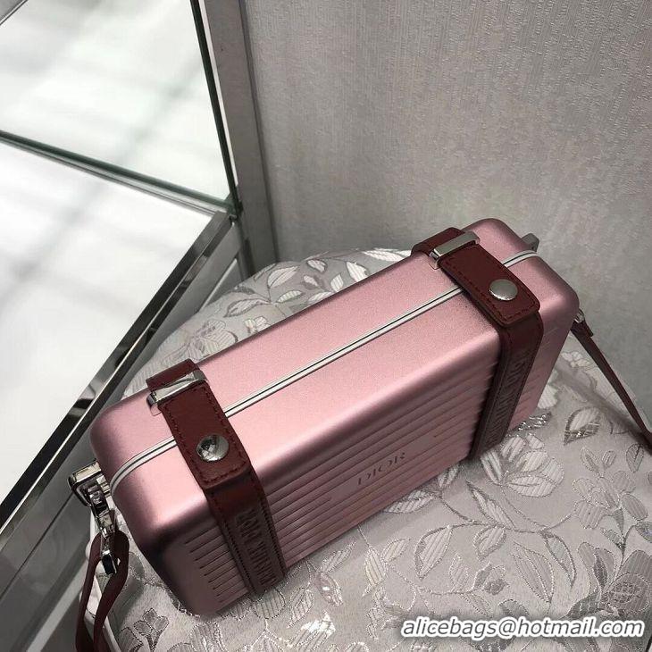 Luxurious Low Price DIORAMA CALFSKIN CLUTCH M2020 pink