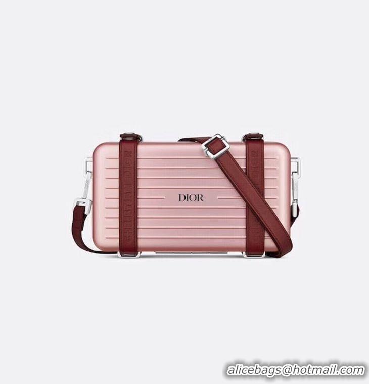 Luxurious Low Price DIORAMA CALFSKIN CLUTCH M2020 pink