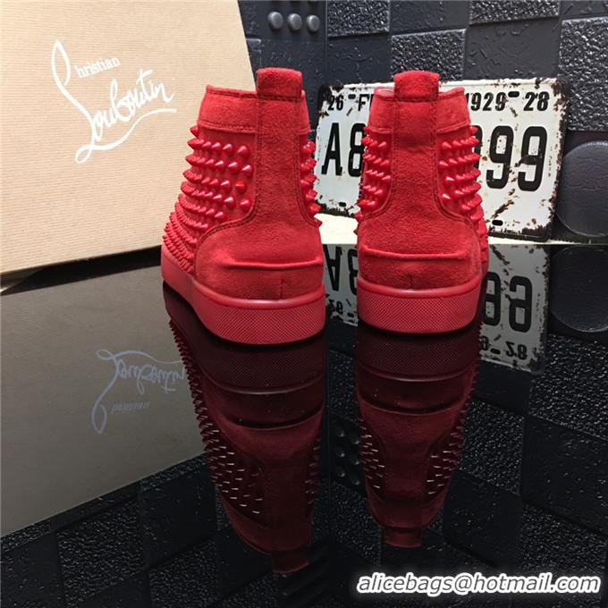 Best Price Christian Louboutin CL High Tops Shoes For Women #669238