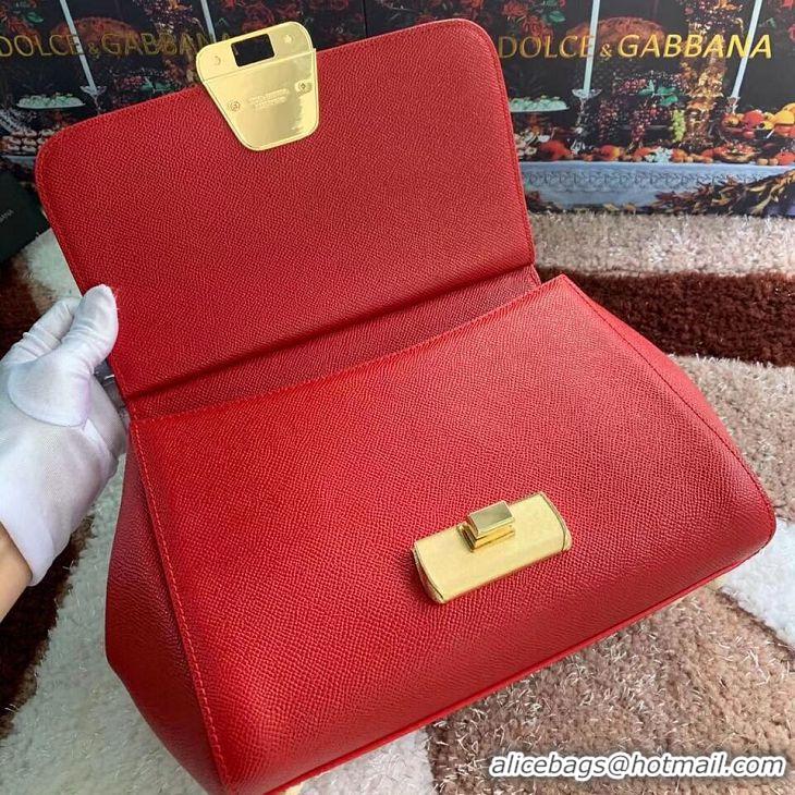 Luxury Discount Dolce & Gabbana Origianl Leather Bag 4131 red