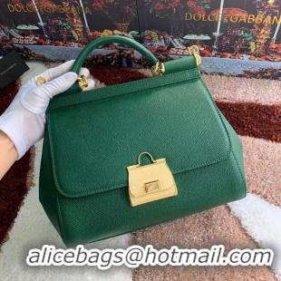 Famous Brand Dolce & Gabbana Origianl Leather Bag 4131 green