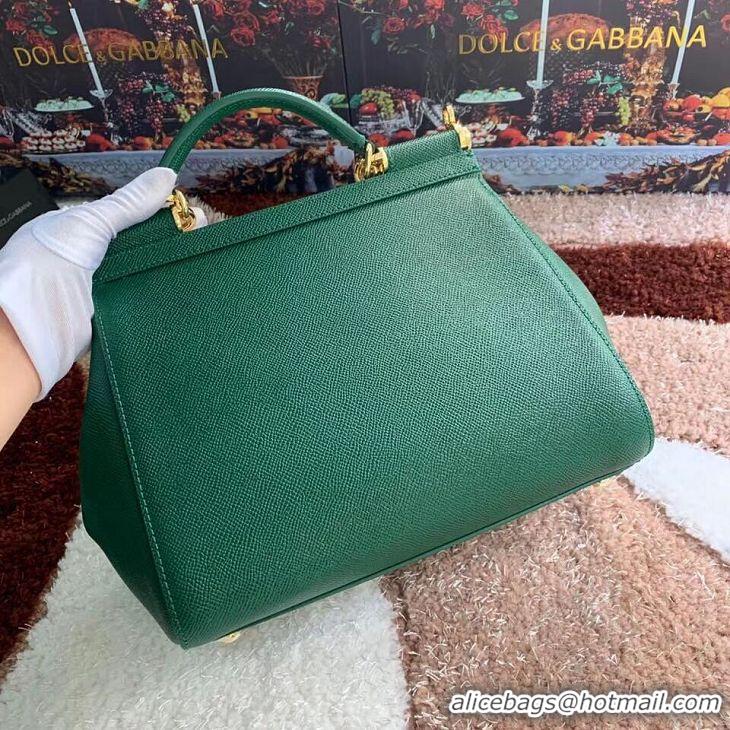 Famous Brand Dolce & Gabbana Origianl Leather Bag 4131 green