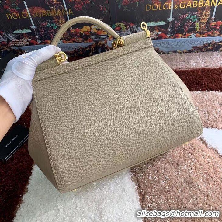 Cheapest Dolce & Gabbana Origianl Leather Bag 4131 apricot