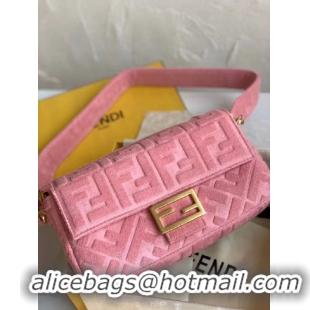 Top Quality Classic FENDI BAGUETTE Shoulder Bag 8BR771A pink