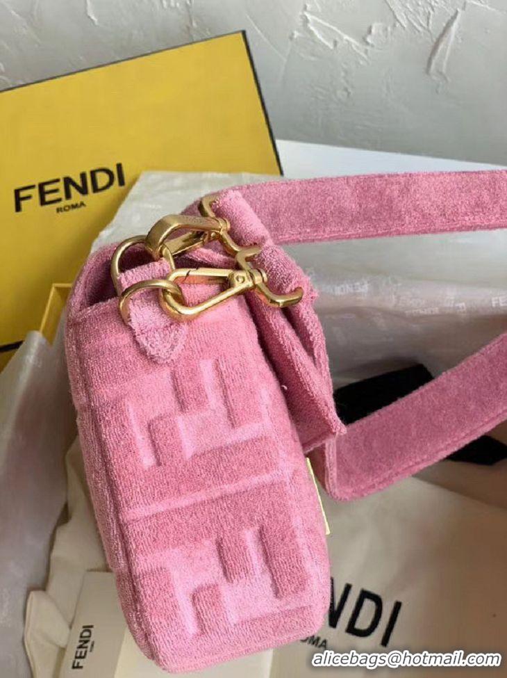 Top Quality Classic FENDI BAGUETTE Shoulder Bag 8BR771A pink