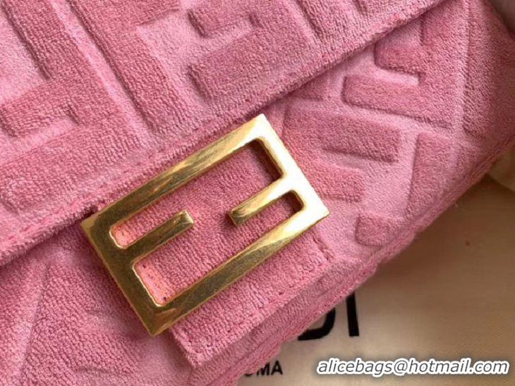 Top Quality Classic FENDI BAGUETTE Shoulder Bag 8BR771A pink