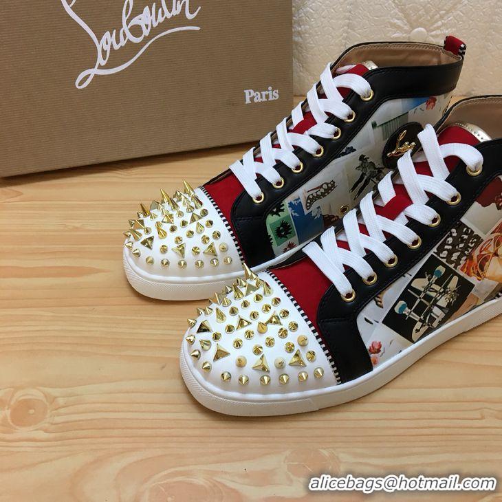 Shop Duplicate Christian Louboutin High Tops Shoes #716689