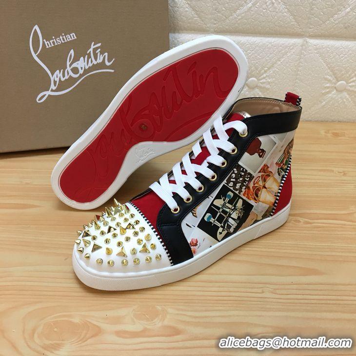 Shop Duplicate Christian Louboutin High Tops Shoes #716689