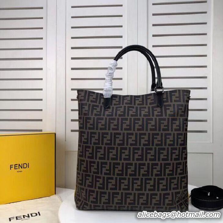 Free Shipping Discount FENDI Shopper fabric F5052 black