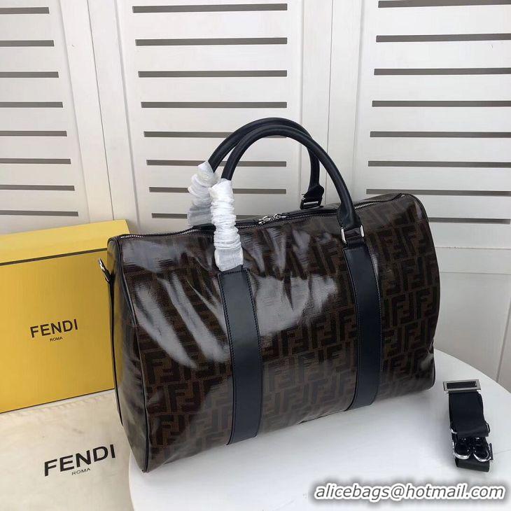 New Stylish Bulk FENDI Travelling bag F7012 dark brown