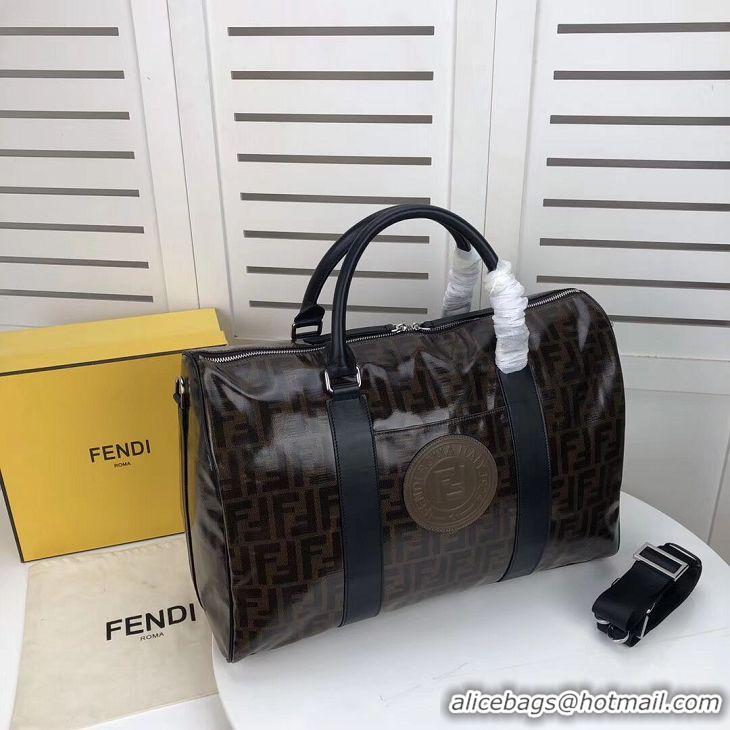 New Stylish Bulk FENDI Travelling bag F7012 dark brown