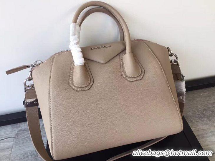 Cheap Wholesale Givenchy Antigona Bag Original Calfskin Leather G9983 apricot