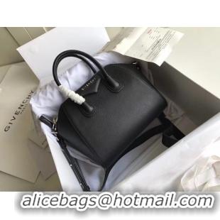 Top Quality Givenchy Grained Calfskin Small Antigona Bag BB0511 black