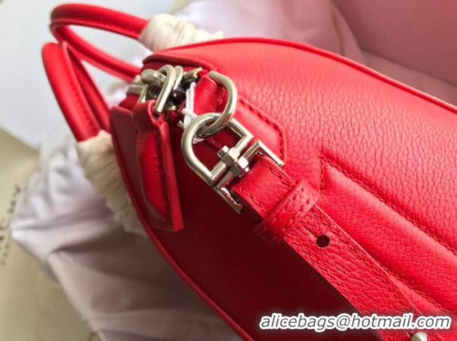 Luxury Imitation Givenchy Grained Calfskin Antigona Bag BB0511 red