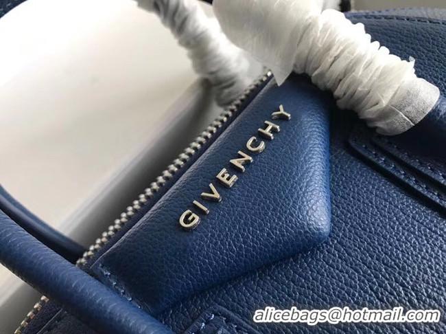 Imitation Bulk Givenchy Grained Calfskin Small Antigona Bag BB0511 blue