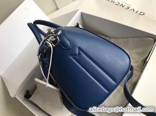 Imitation Bulk Givenchy Grained Calfskin Small Antigona Bag BB0511 blue