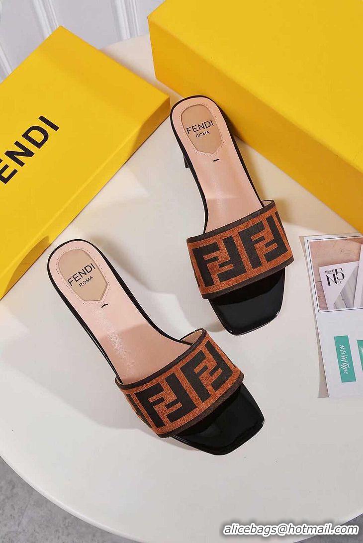 Traditional Discount Fendi Slipper 2369