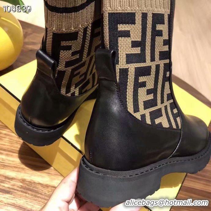 Popular Discount Fendi Short boots FD231QGC-2