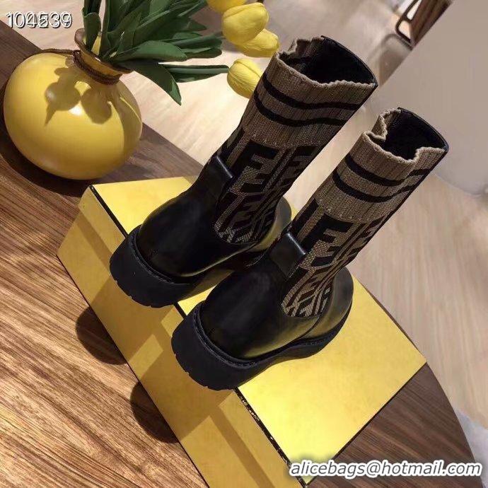 Popular Discount Fendi Short boots FD231QGC-2