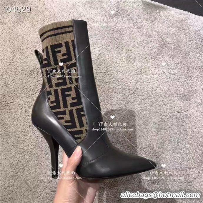 Unique Style Discount Fendi Short boots FD233QGC-3