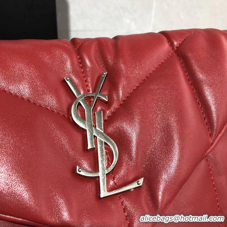 New Style Yves Saint Laurent Shoulder Bag Original Leather Y577476 Red