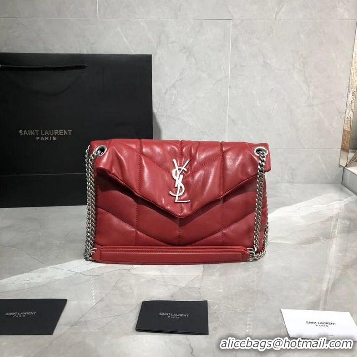 New Style Yves Saint Laurent Shoulder Bag Original Leather Y577476 Red