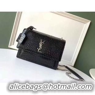 Trendy Design SAINT LAURENT leather shoulder bag Y550228 black