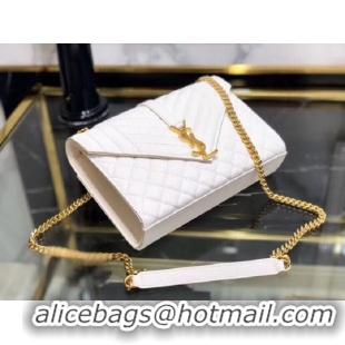 Youthful Imitation SAINT LAURENT Medium satchel 487206 white