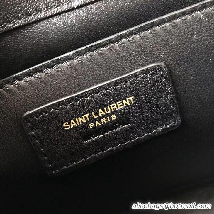 Promotional Yves Saint Laurent Kate Small Original Nubuck leather Shoulder Bag Y474367 Black