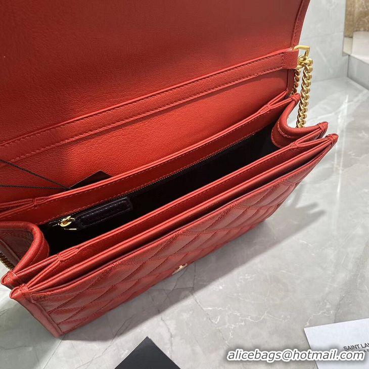 Cheap Price SAINT LAURENT leather shoulder bag Y579607 red