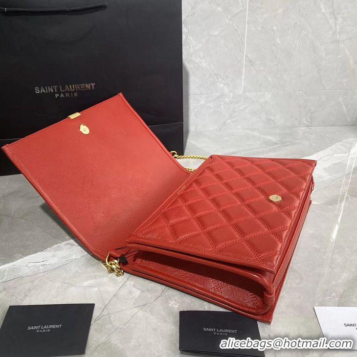 Cheap Price SAINT LAURENT leather shoulder bag Y579607 red