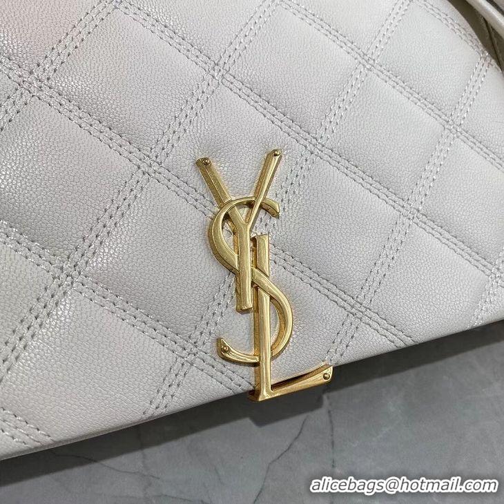 Grade Quality SAINT LAURENT leather shoulder bag Y585031 white