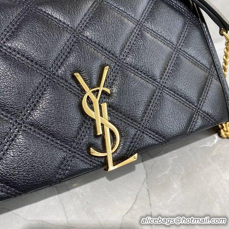 InexpensiveSAINT LAURENT leather shoulder bag Y585031 black