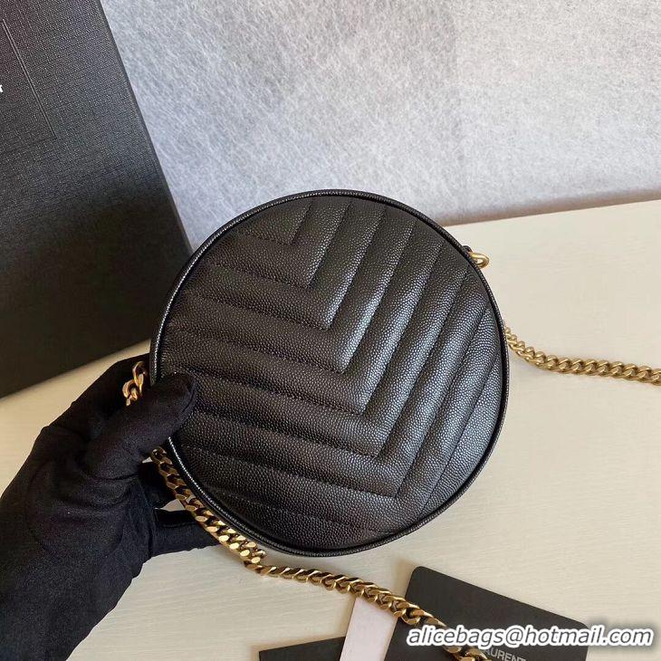 Buy Ladies SAINT LAURENT leather shoulder bag Y610436 black