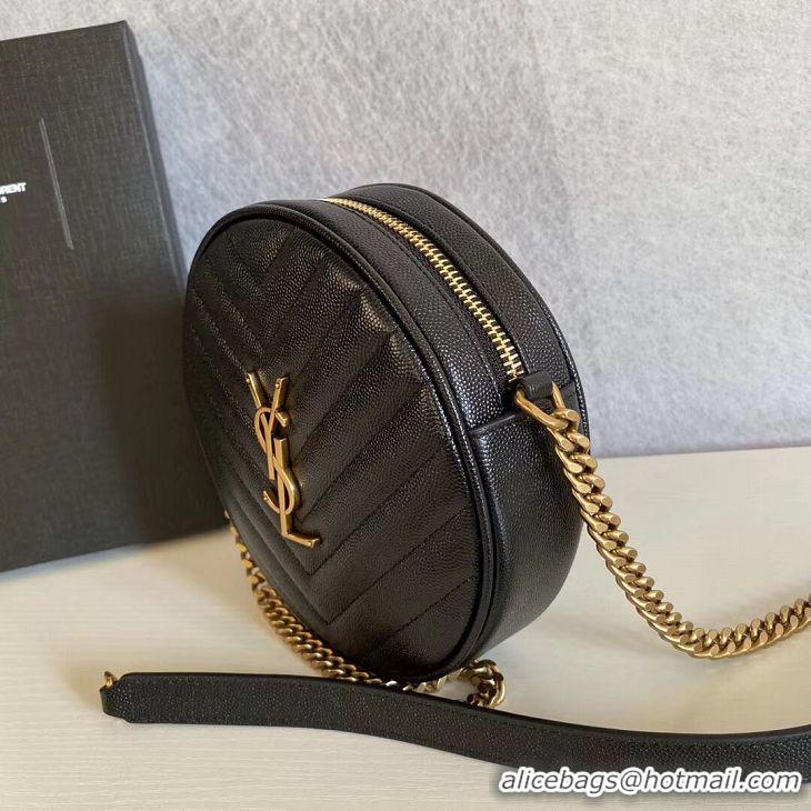 Buy Ladies SAINT LAURENT leather shoulder bag Y610436 black