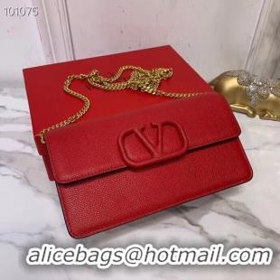 Buy Fashionable VALENTINO Origianl Leather Bag V0018 red