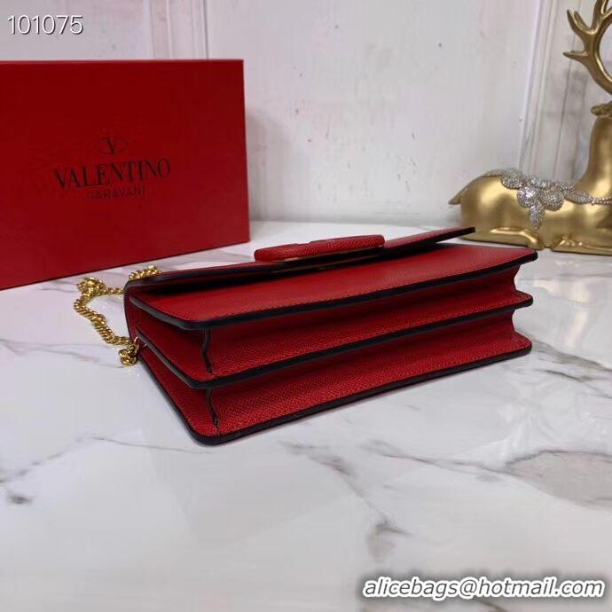 Buy Fashionable VALENTINO Origianl Leather Bag V0018 red